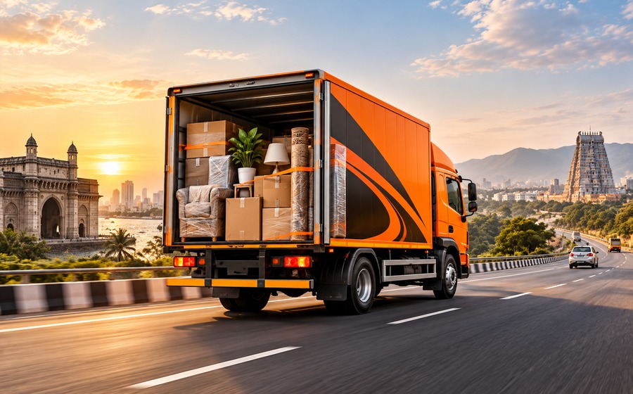 Intercity Relocation service visual