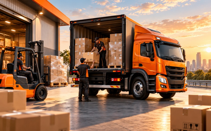 Loading & Unloading service visual